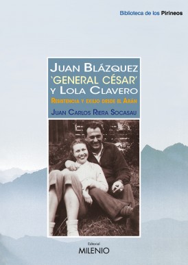 Juan Blázquez "General César" y Lola Clavero